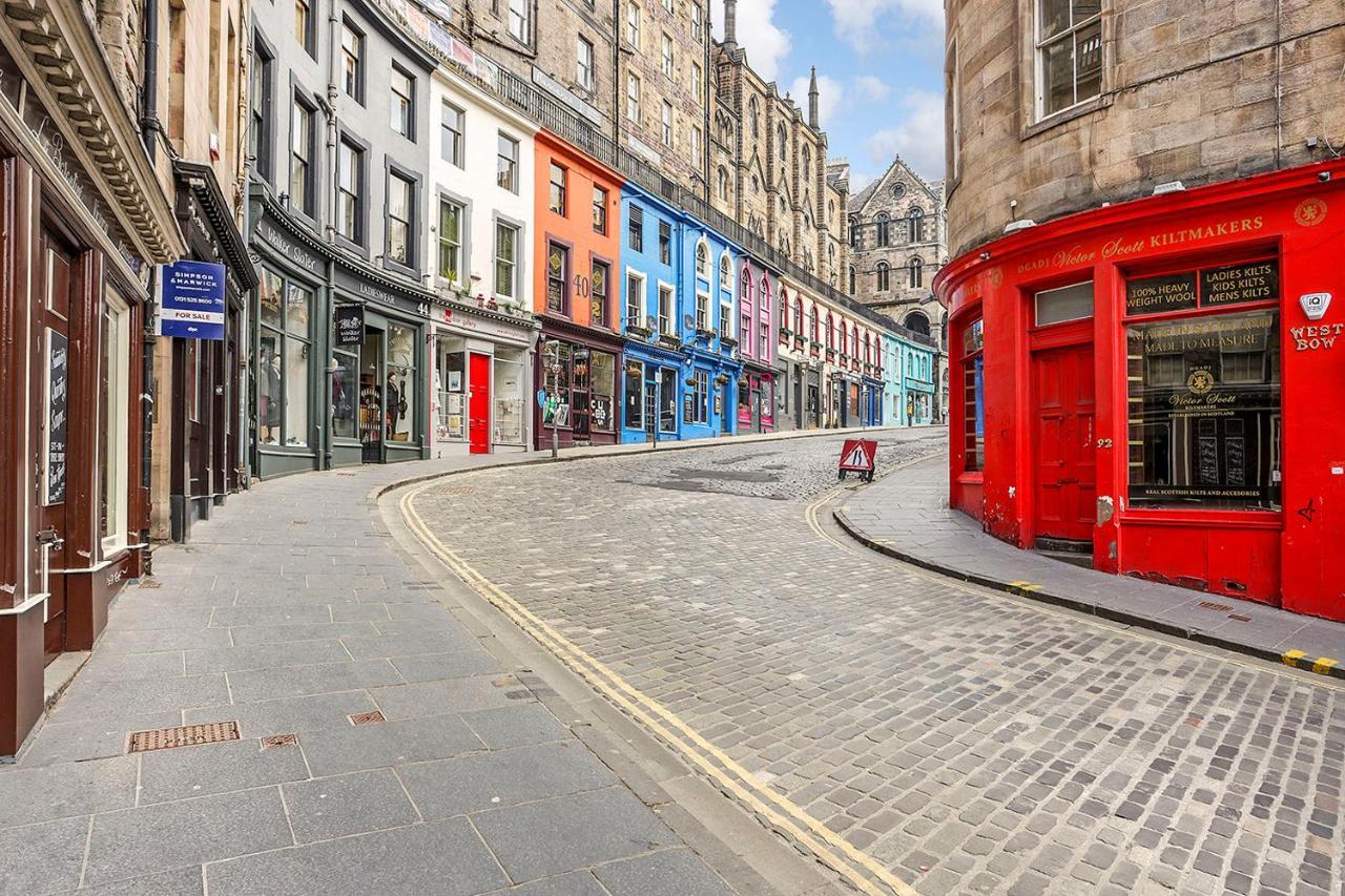 Joivy 1 Bed Flat, Heart Of Grassmarket Edinburgh Luaran gambar